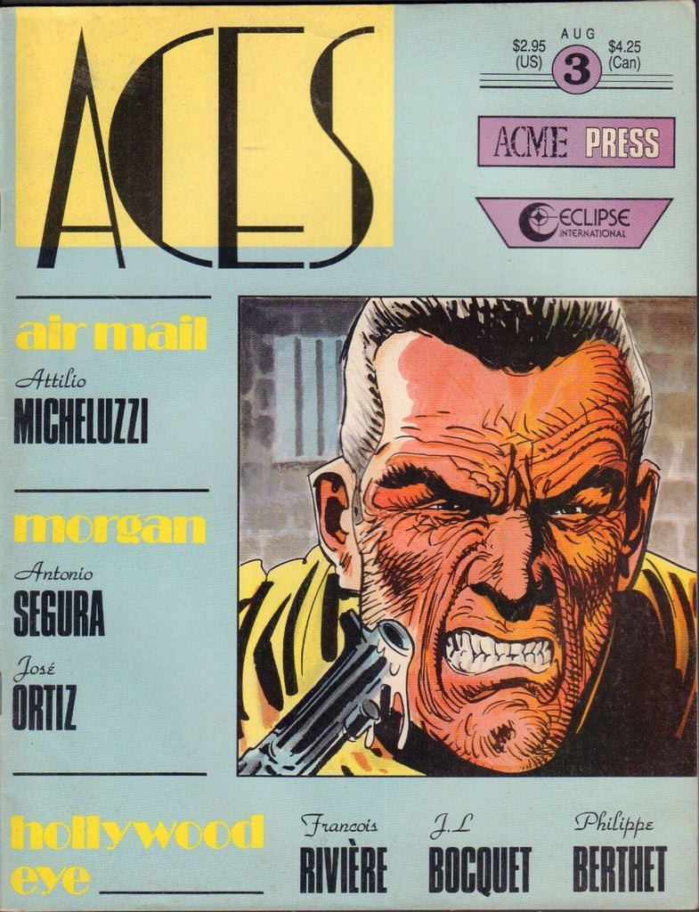 Aces #3 Eclipse Comic Magazine Hollywood EYE 010417DBE2