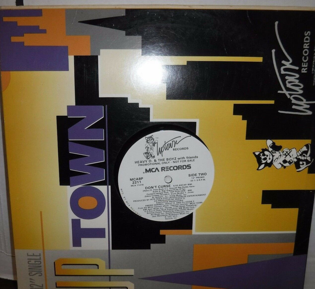 Heavy D and the Boys promo don't curse MCA8P 33RPM 021217LLE