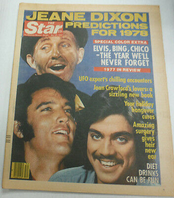 The Star Magazine Elvis Presley & Bing Crosby December 1977 081415R