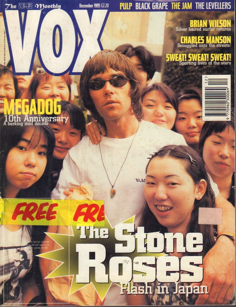 VOX December 1995 The Stone Roses, Megadog, Charles Manson 091217DBE