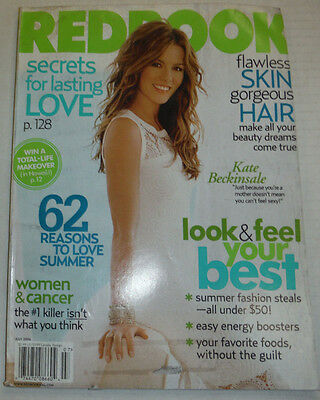 Redbook Magazine Kate Beckinsdale Flawless Skin July 2006 021315R