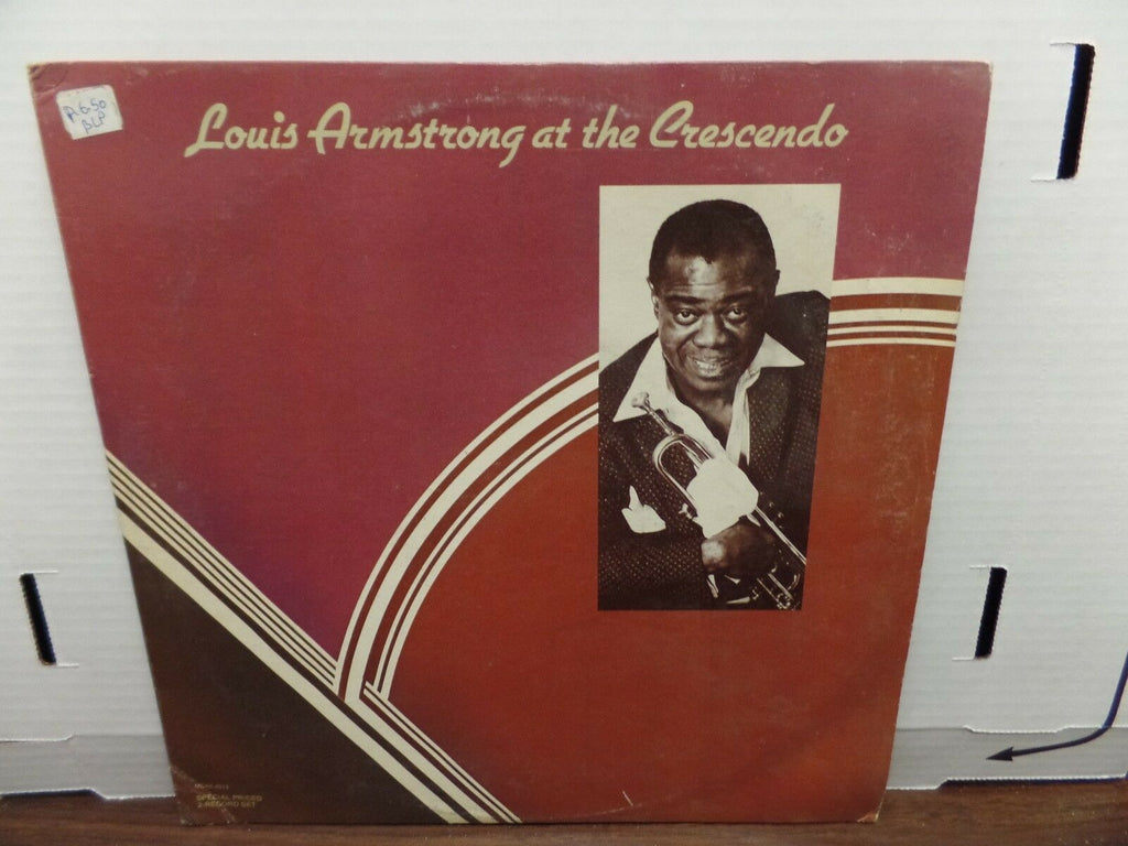 Louis Armstrong at the Crescendo MCA Records MCA2-4013 33rpm 081616DBE