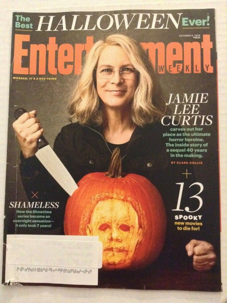 Entertainment Weekly Jamie Lee Curtis Halloween October 5, 2018 082419nonrh
