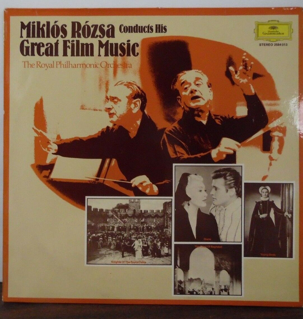 Miklos Rozsa conducts his great film music vinyl #2584013 042918LLE