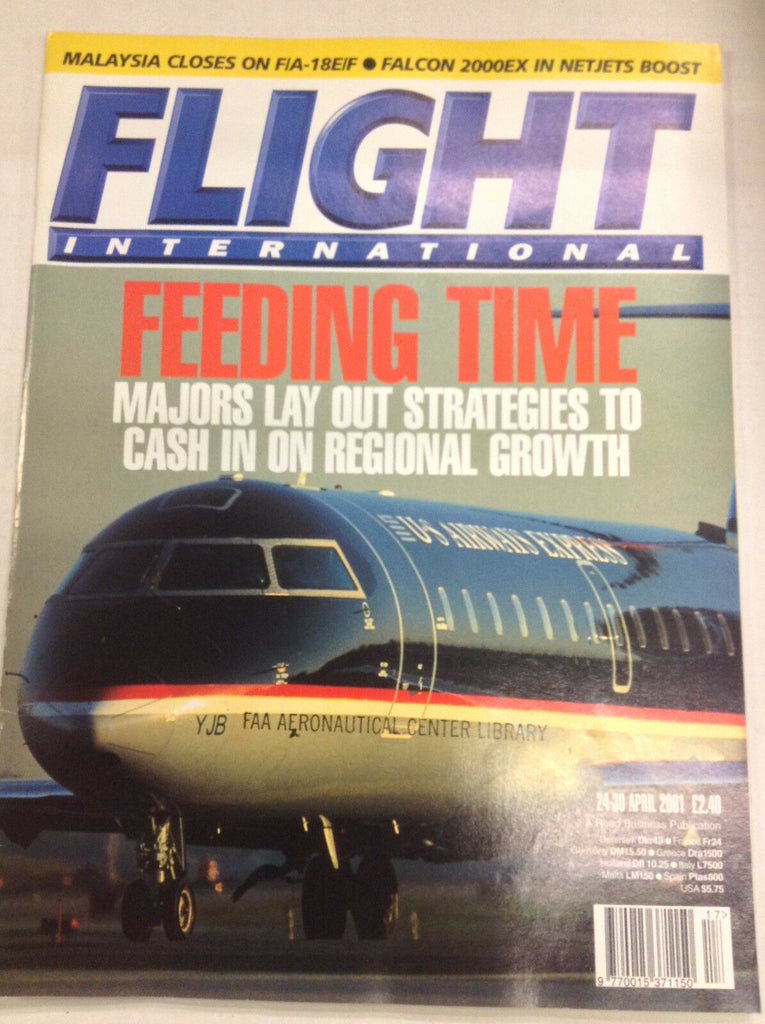 Flight International Magazine Majors Lay Out Strategies April 2001 042617nonr