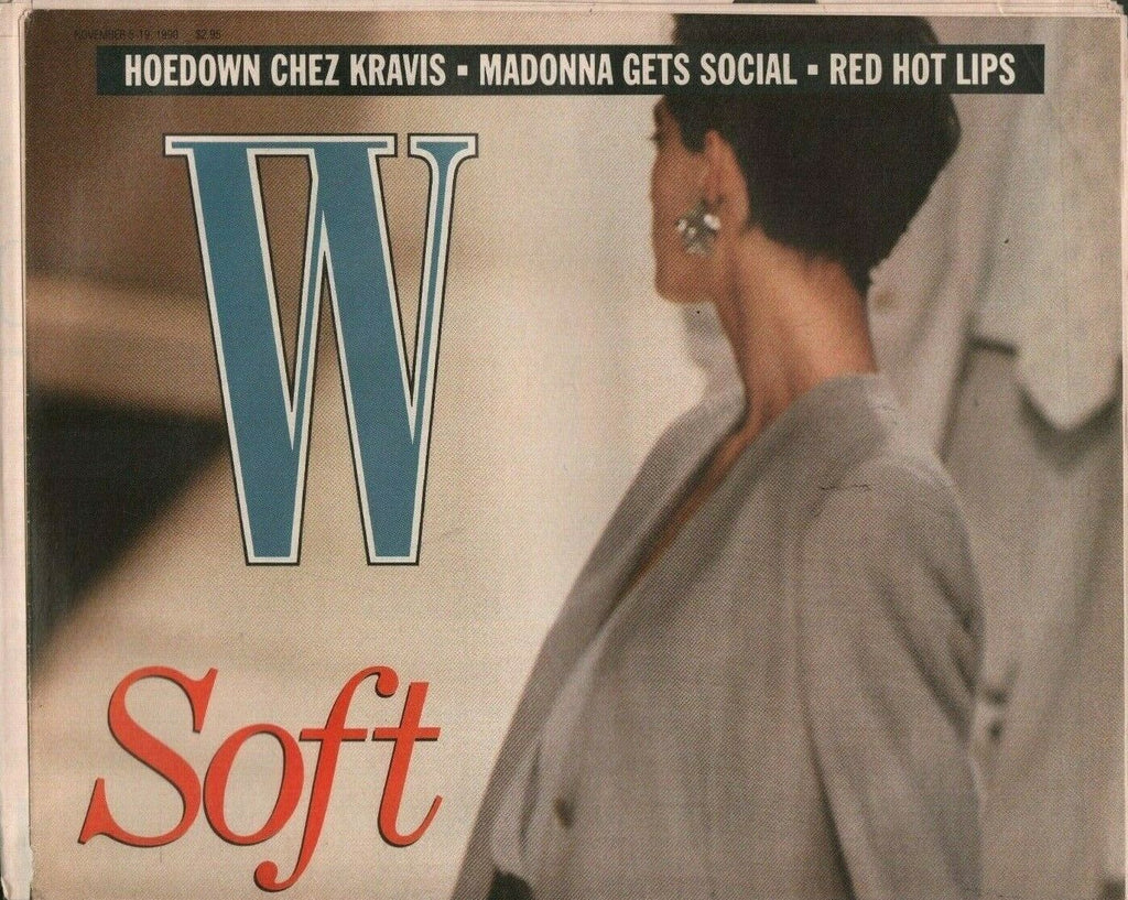 W November 5-19 1990 Maddona Art Streiber Chez Kravis 080519DBE