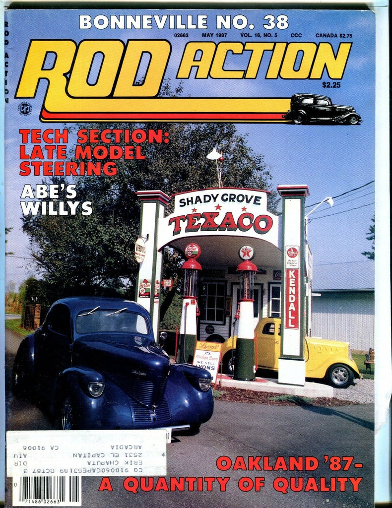 Rod Action Magazine May 1987 Bonneville No. 38 EX w/ML 042017nonjhe
