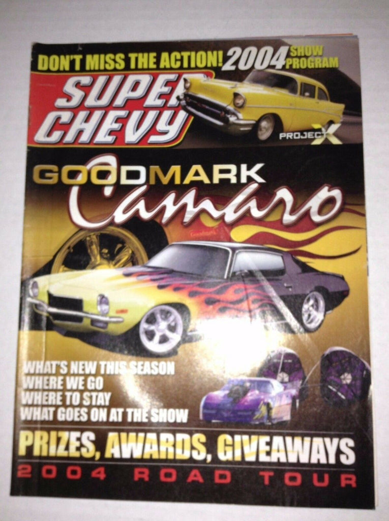 Super Chevy Magazine Goodmark Camaro 2004 Road Tour Project X 030717NONRH