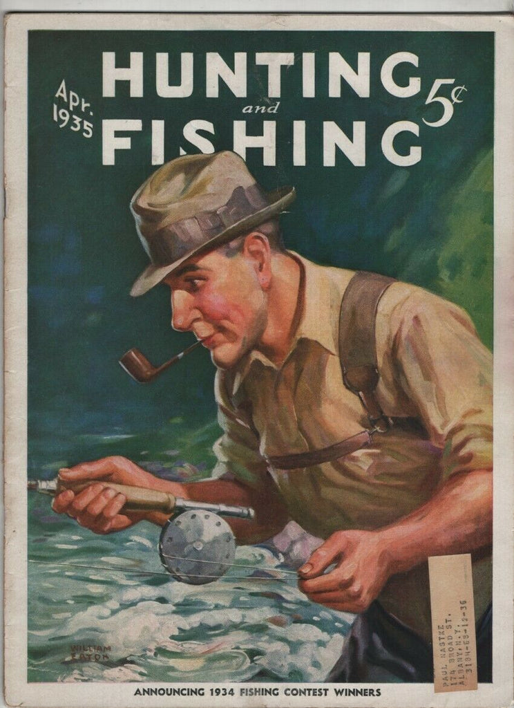 Hunting And Fishing Mag Duck Hunting & Muskrat Pool April 1935 020321nonr