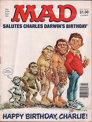 Mad Magazine No.238 April 1983 EX 120315DBE