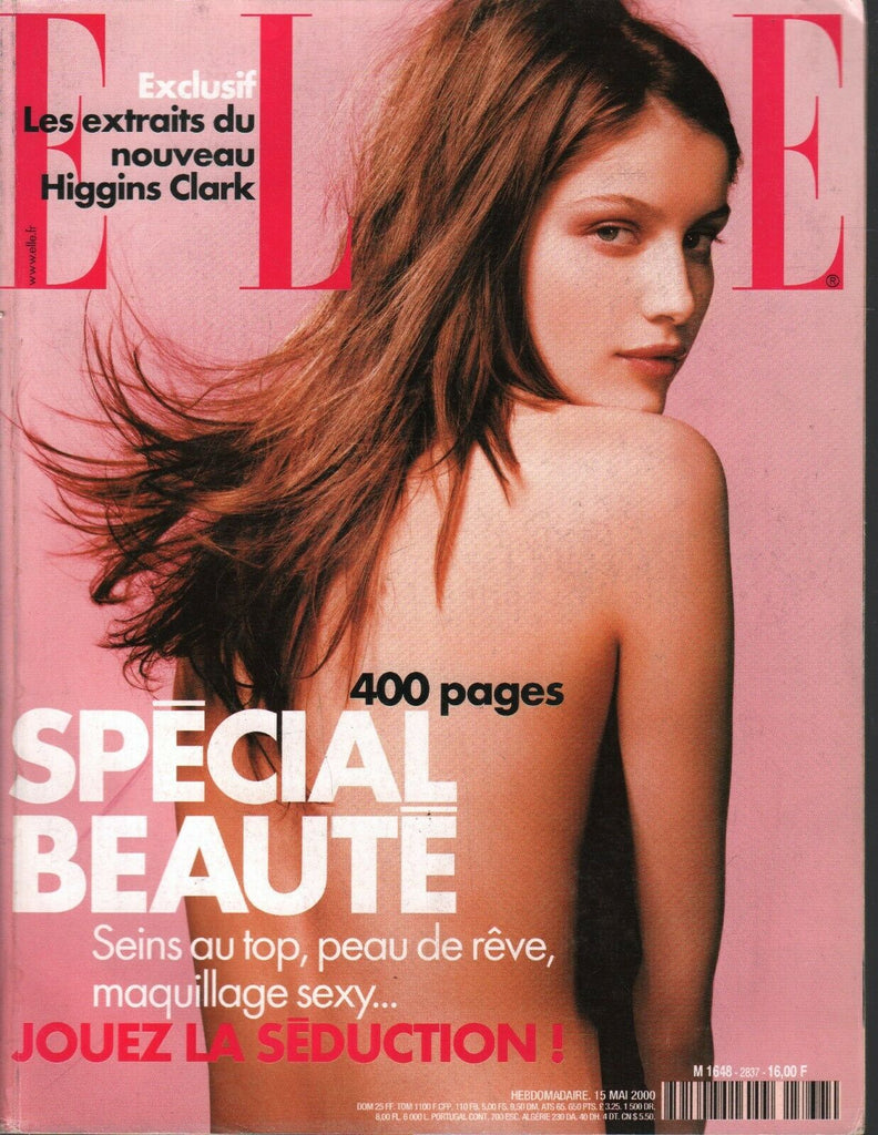 Elle French Fashion May 15 2000 Mary Higgins Clark Whitney Houston 091120ame2
