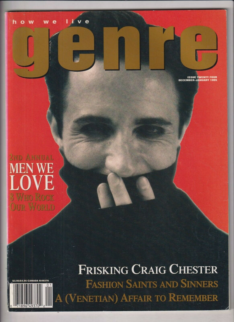 Genre Gay Fashion Mag 2nd Men We Love Issue Dec/Jan 1995 031120nonr