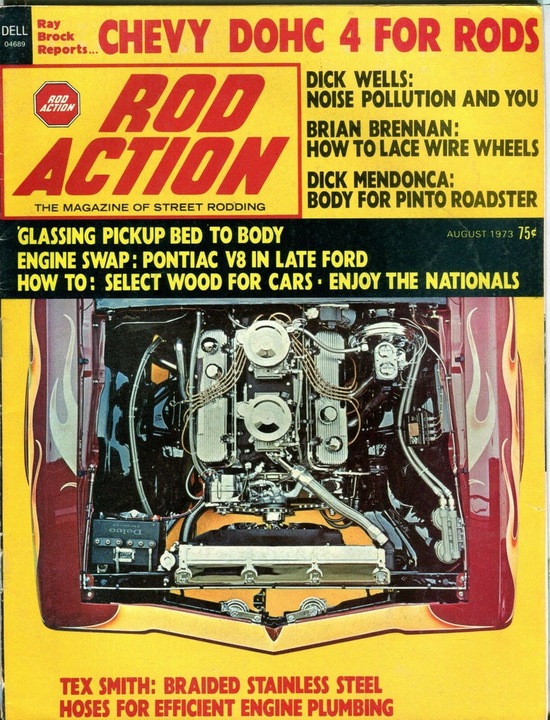 Rod Action Magazine August 1973 Tex Smith VG No ML 032017nonjhe