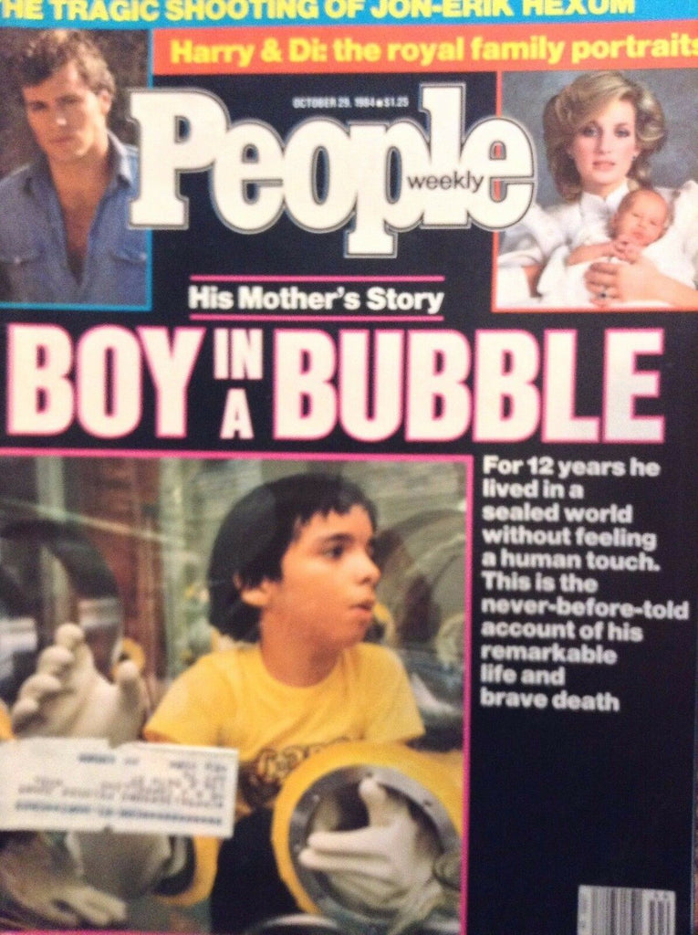 People Magazine Boy In A Bubble October 29, 1984 110317nonrh