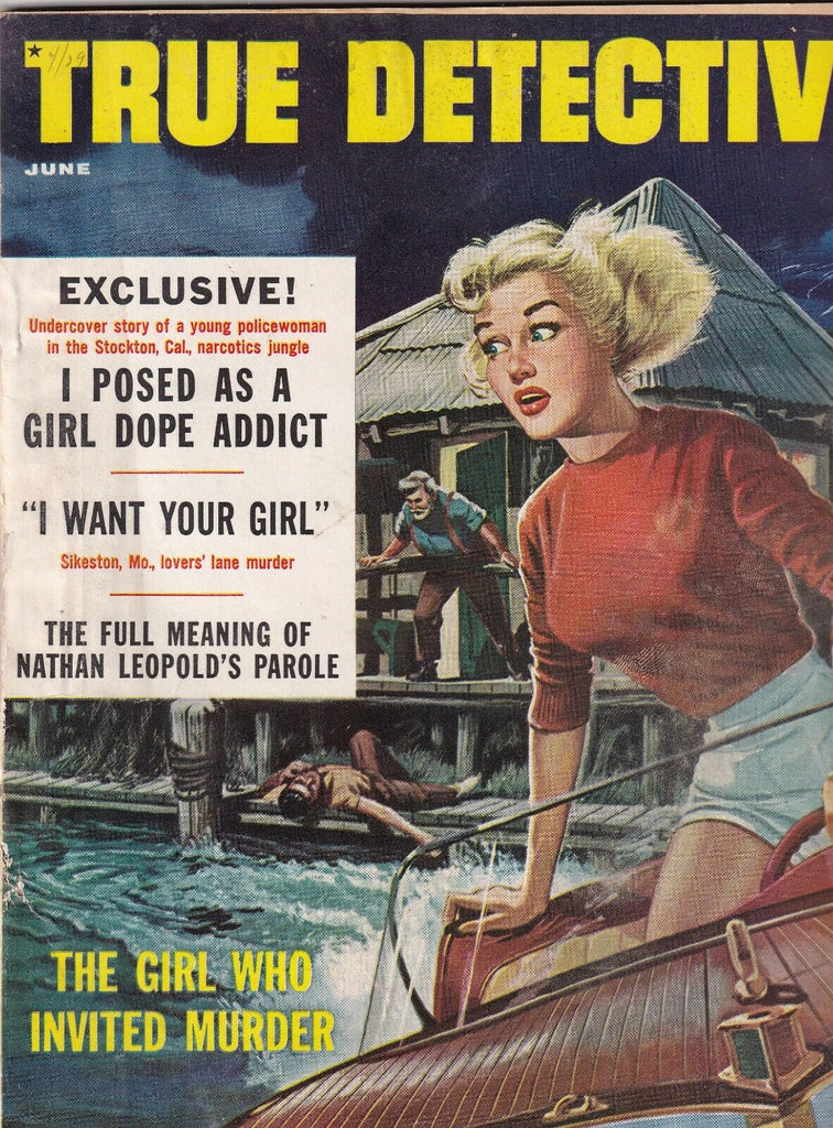 True Detective Girl Who Invited Murder June 1958 070419nonr