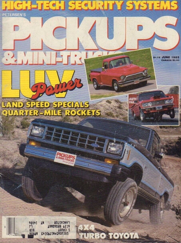 Pickups & Mini-Trucks June 1985 Ford, 4x4 Turbo Toyota w/ML 051017nonDBE