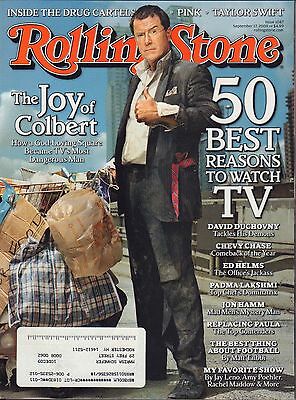 Rolling Stone September 17 2009 Stephen Colbert,Chevy Chase w/ML VG 082916DBE