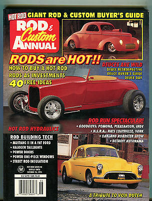 Hot Rod Rod & Custom Annual October 20 1993 Rods Are Hot! EX 072116jhe