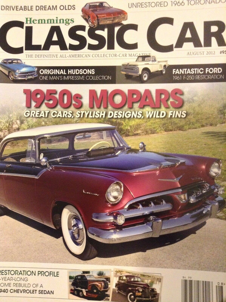 Hemmings Classic Car Magazine 1950s Mopars August 2012 011218nonrh