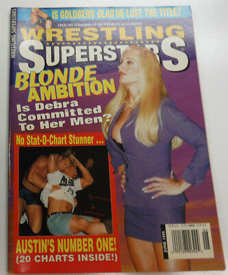 Wrestling Superstars Magazine Steve Austin & Goldberg June 1999 082814R