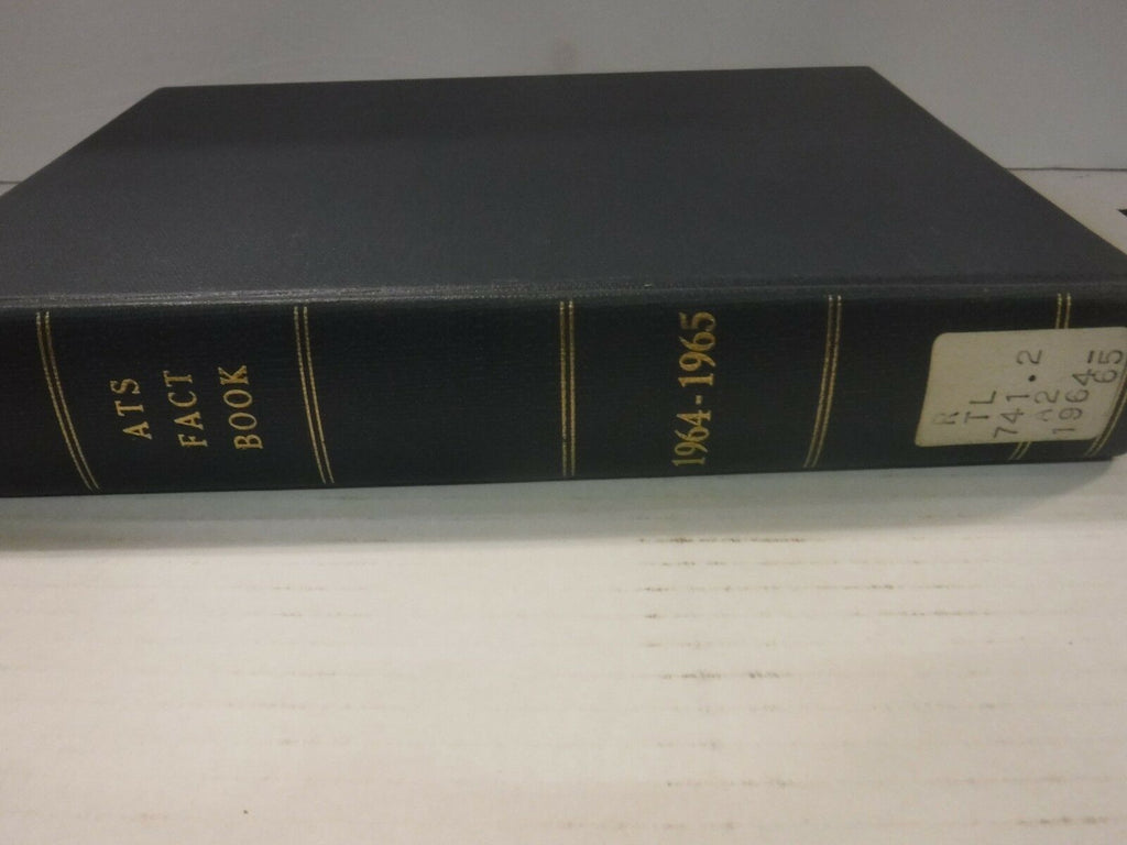 Air Traffic Service Fact Book 1964-1965 Bound Volumes Ex-FAA Library 092818AME2