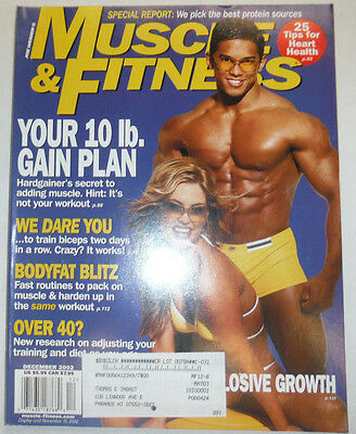 Muscle & Fitness Magazine Your Gain Plan December 2002 040615R2