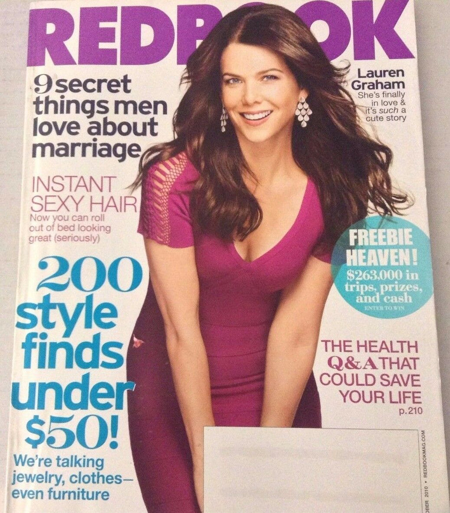 Redbook Magazine Lauren Graham 200 Styles October 2010 080417nonrh