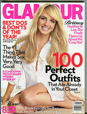 Glamour Magazine January 2009 Britney Spears EX 061616jhe
