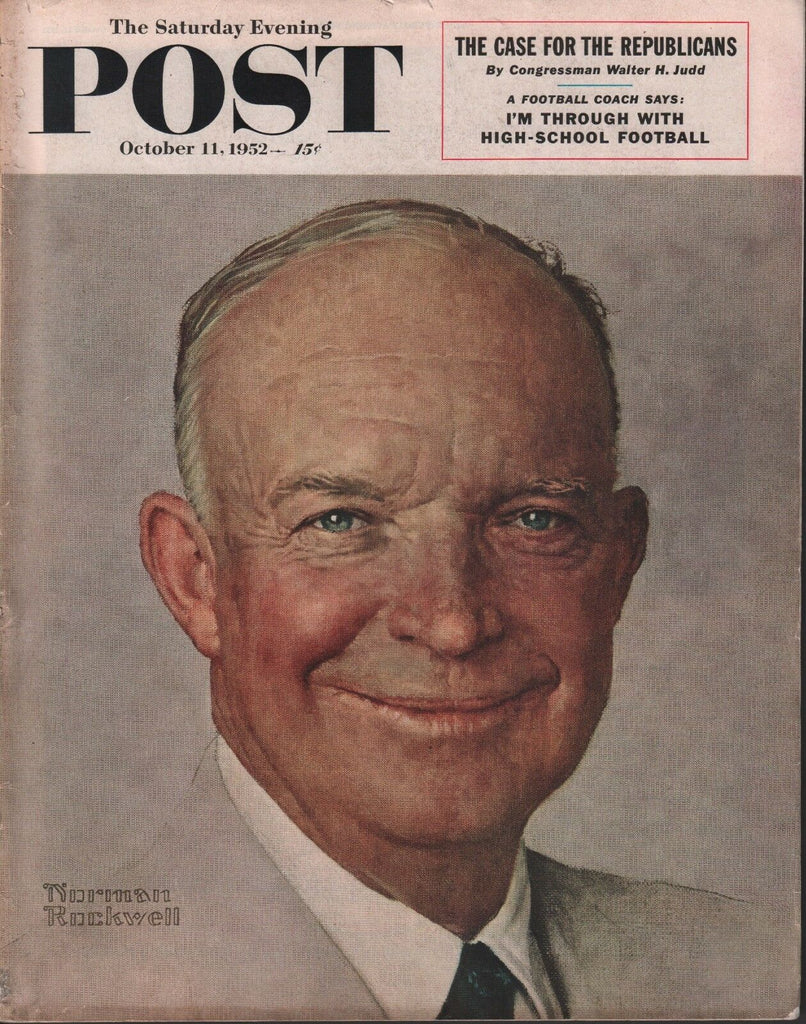 Saturday Evening Post October 11 1952 Norman Rockwell Republicans 062618DBE