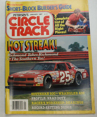 Circle Track Magazine Richmond Southern 500 January 1987 051615R2