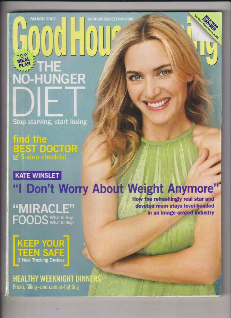 Good Housekeeping Mag The No Hunger Diet Kate Winslet March 2007 022520nonr