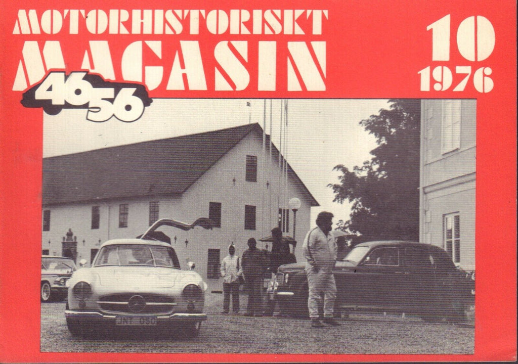 Motorhistoriskt Magasin Swedish Car Magazine 10 1976 Mercedes-benz 032717nonDBE