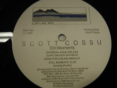33 RPM Vinyl Scott Cossu Still Moments LostLake LL-0086 Autograph /COA 102814KME