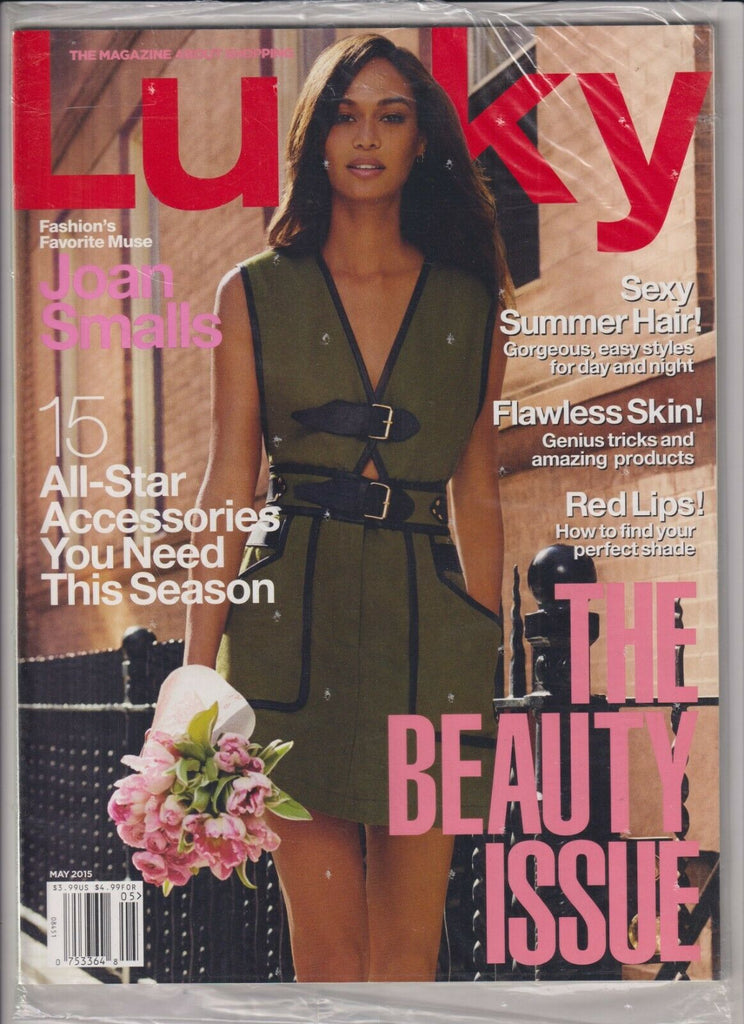 Lucky Magazine Joan Smalls The Beauty Issue May 2015 SEALED 030620nonr