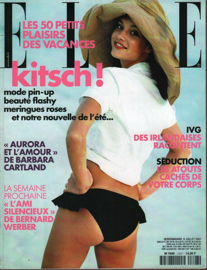 Elle French Magazine 9 Juillet 2001 Emmanuelle Hauguel Fashion 091719AME2
