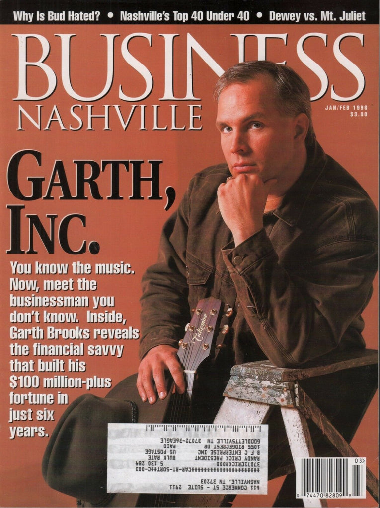 Business Nashville January February 1996 Garth KS Adams w/ML 083018DBE