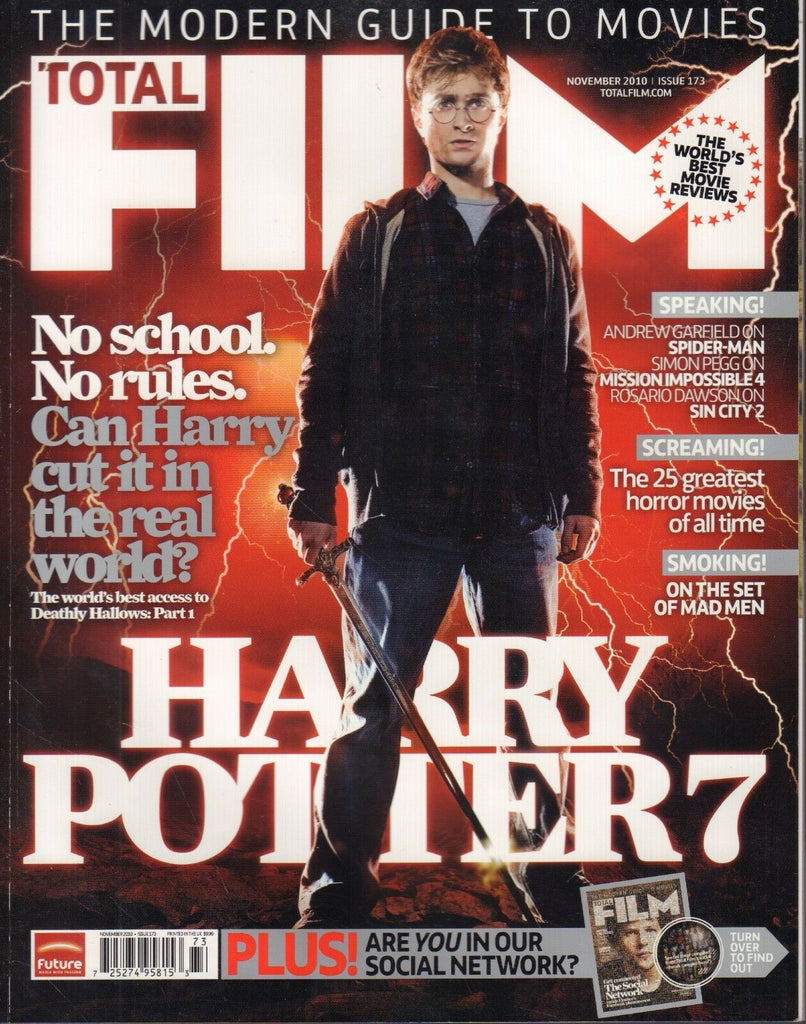 Total Film November 2010 Harry Potter 7 Spider-man 020818DBE