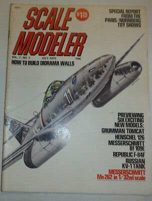 Scale Modeler Magazine How To Build Diorama Walls July 1972 040915R