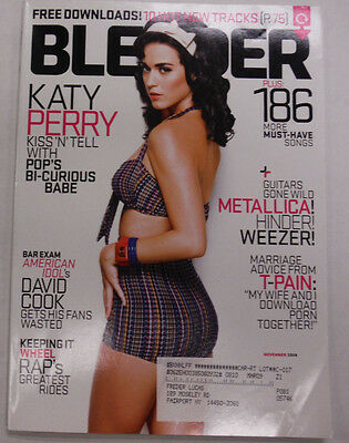 Blender Magazine Katy Perry Metallica November 2008 051915R2