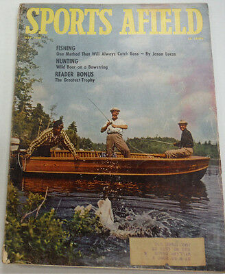 Sports Afield Magazine Fishing One Method For Bass May 1958 062415R