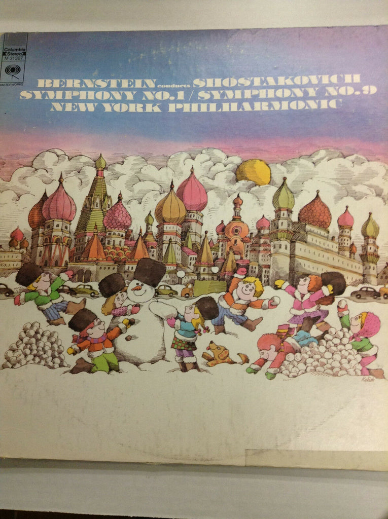 Bernstein Conducts Shostakovich Columbia Records M31307 33RPM 030617RR