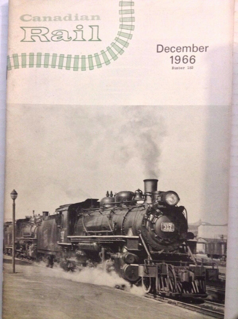 Canadian Rail Magazine Half The Fun December 1966 100517NONRH2