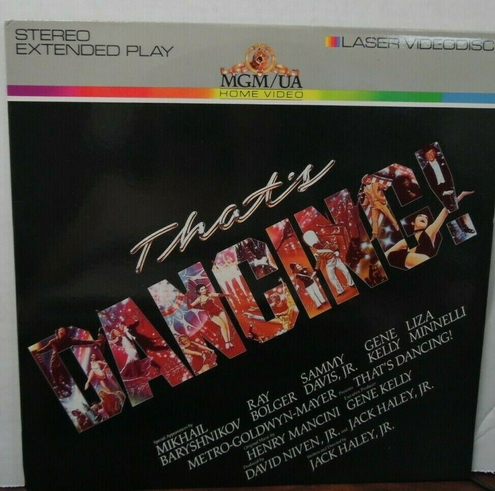 That's Dancing laser vicdeodisc laser disc stereo extended play 092919LLE