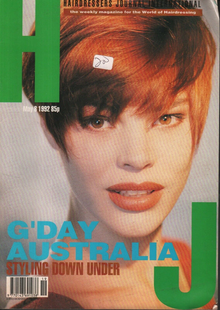 HJ Hairdressers Journal International May 8 1992 Australia Styles 071819AME