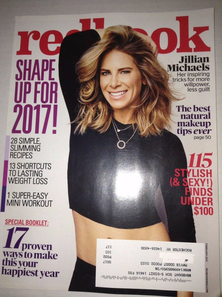 Redbook Magazine Jillian Michaels 115 Stylish Finds February 2017 033117NONRH