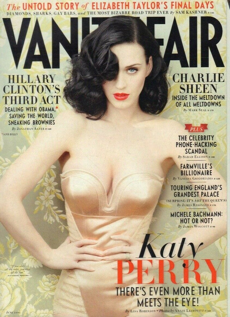 Vanity Fair June 2011 Katy Perry Annie Leibovitz Charlie Sheen 030619DBE