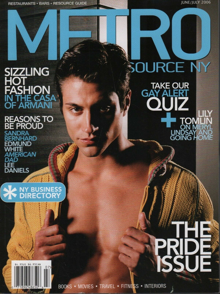 Metro Source NY June July 2006 Lily Tomlin Lee Daniels 111218DBE