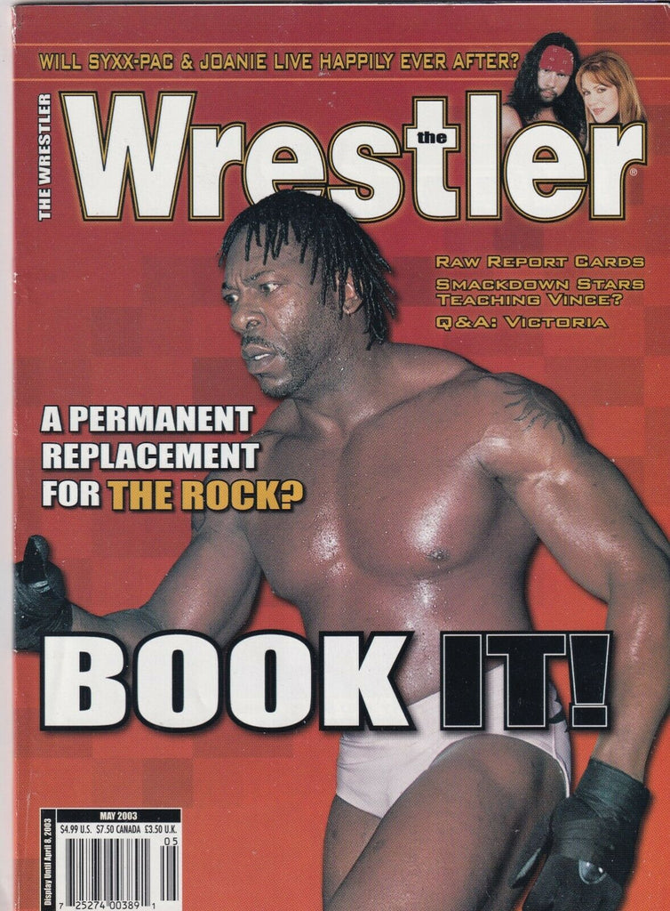 The Wrestler Magazine Booker T The Rock Syxx Pac May 2003 062419nonr