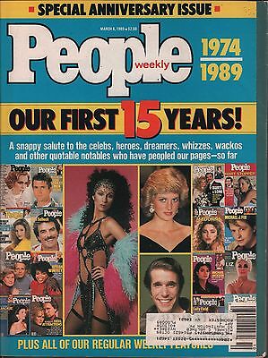 People Weekly March 6 1989 1974 - 1989 our first 15 years w/ML VG 012716DBE