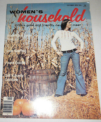 Women's Household Magazine Broomstick Lace October 1976 072014R
